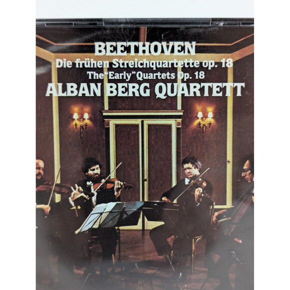 Beethoven Die fruhen Streichquartette op. 18 Alban Berg Quartett EMI CD 1981 - Picture 2 of 7